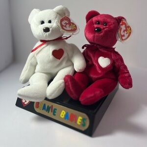 Valentina & Valentino Beanie Baby Bear RARE